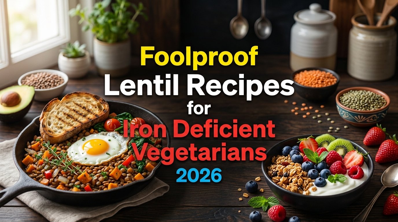 Foolproof Lentil Recipes for Iron Deficient Vegetarians 2026